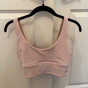 Lululemon Pink Peony Reversible Align Bra